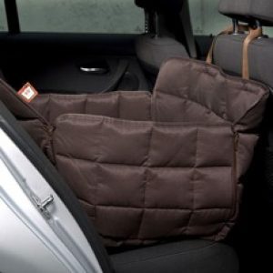 Doctor Bark 1-Sitz Autoschondecke Rücksitz, S: Sitzbreite 60 cm, Sitztiefe 40 cm, Sitzhöhe 50 cm, braun