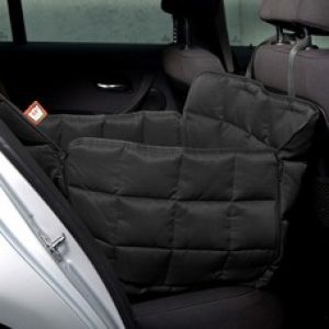 Doctor Bark 1-Sitz Autoschondecke Rücksitz, S: Sitzbreite 60 cm, Sitztiefe 40 cm, Sitzhöhe 50 cm, schwarz