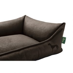 Hunter Hundesofa Bologna Kunstleder, 50×35 cm braun