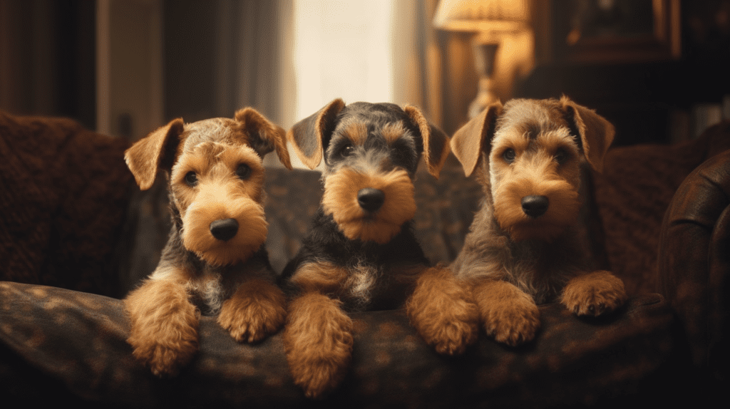 Airedale Terrier welpen