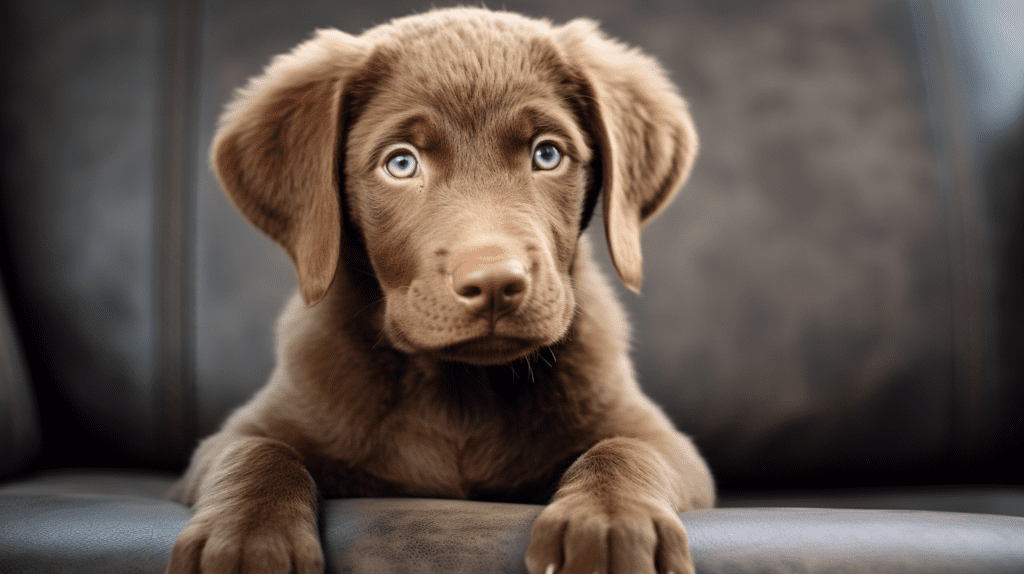 Chesapeake Bay Retriever Welpe