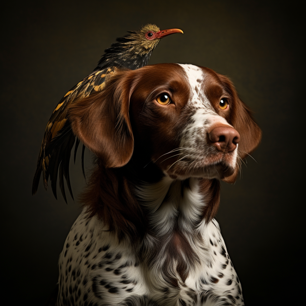 Drentsche Partridge kunstwerk