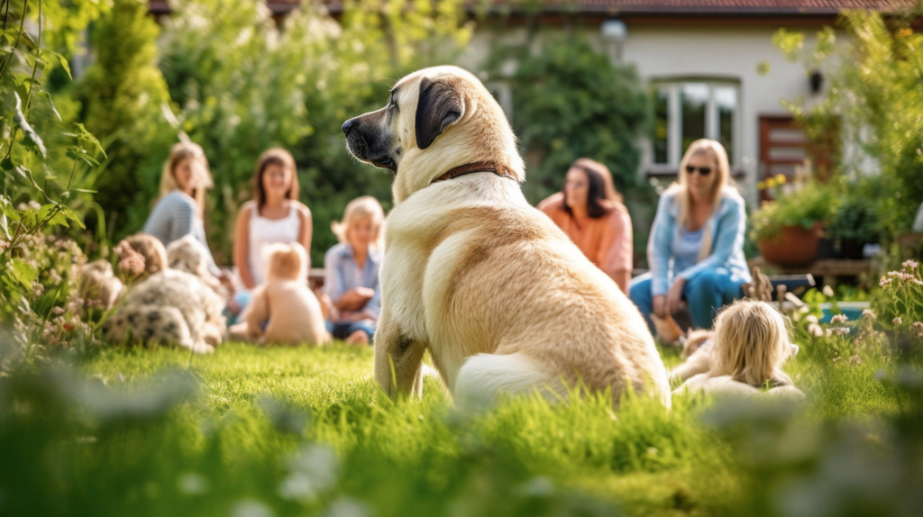 Kangal familie und kinder