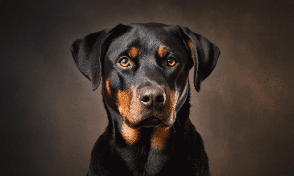 Rottweiler Porträt - Pflege und Gesundheit