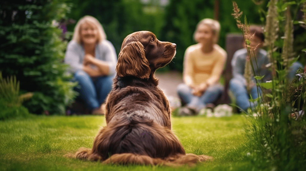 Sussex Spaniel familie