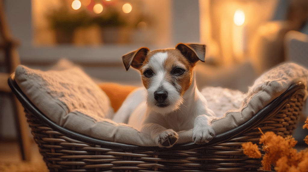 Parson Russell Terrier korb