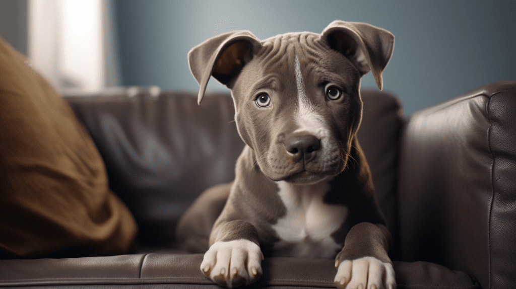Pitbull Terrier welpe