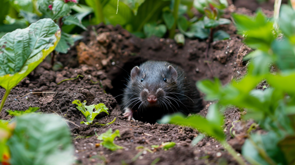 Maulwurf im Garten vertreiben