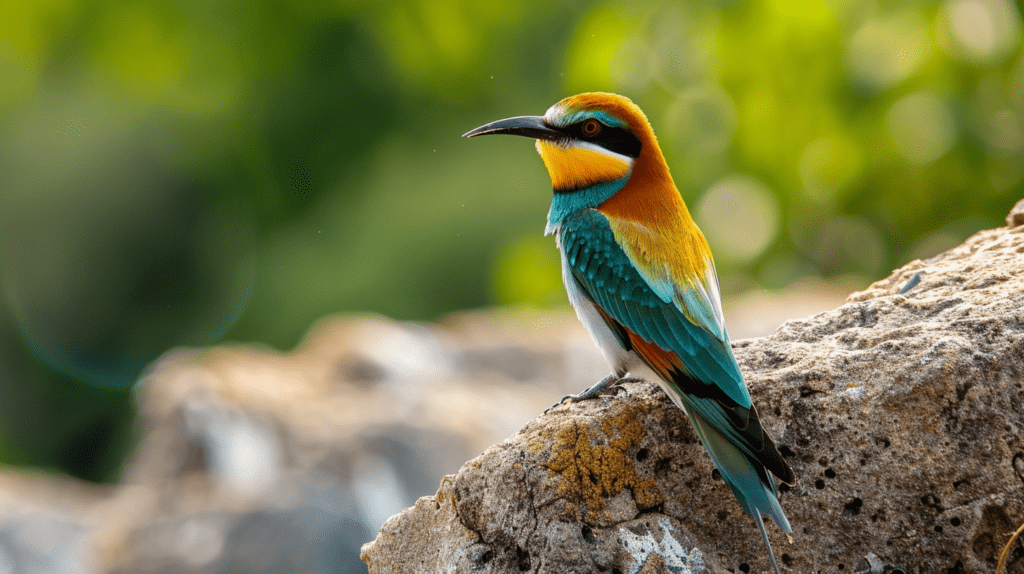 Bienenfresser Vogelart