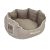 Happy House Hundebett Casual Living rund, S: 46 x 46 x 21 cm, taupe