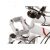Hunde Fahrradkorb extra hoch für E-Bikes, 53 x 40 x 25/46 cm – inklusive Halterung, weiß